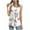 White, variant on Summer Sale sovlvnd Womens Over Size Loose Comfy Tee Blouse Women's Summer Casual Sleeveless Blouse Crewneck Tops Floral Printed T-Shirt Vest For Women Leggings Pleated Blouse