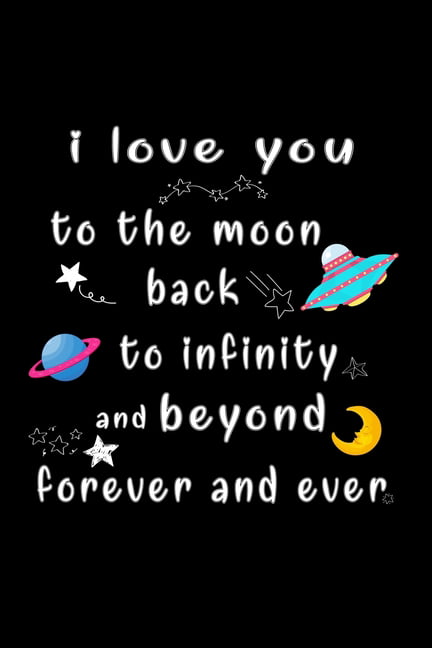 I Love You To The Moon and Back To Infinity And Beyond TRINKET BOX Gifts Ideas 