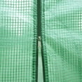 thumbnail image 4 of Sundale Outdoor Large Walk in Garden Plastic Green House Kit for Winter Greenhouse Waterproof PE Cover and Zipper Door, 4 of 8