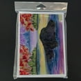 thumbnail image 3 of Curly Coated Retriever Greeting Cards and Envelopes Pack of 8, 3 of 3