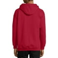 thumbnail image 5 of Hanes Men's and Big Men's Ultimate Cotton Heavyweight Fleece Full Zip Hood, up to Size 3XL, 5 of 5