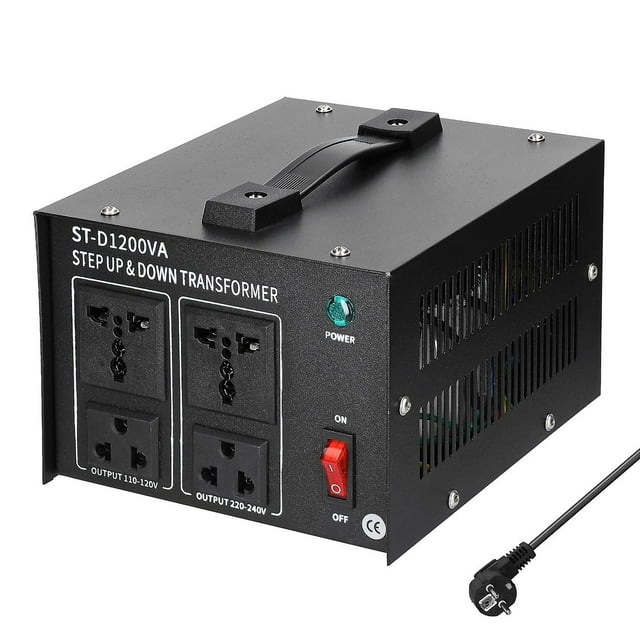 Transformateur Compact Convertisseur de Tension 1200va Appareils Électroménagers Portables