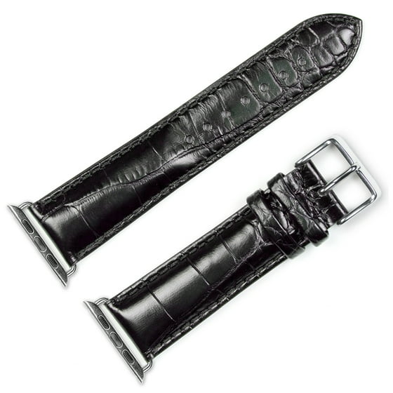 deBeer - Apple Watch Strap - Crocodile Grain Watch Band ...
