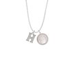 thumbnail image 2 of Delight Jewelry Silvertone Crystal Initial - H - To the World You are a Mother Locket Necklace, 2 of 4