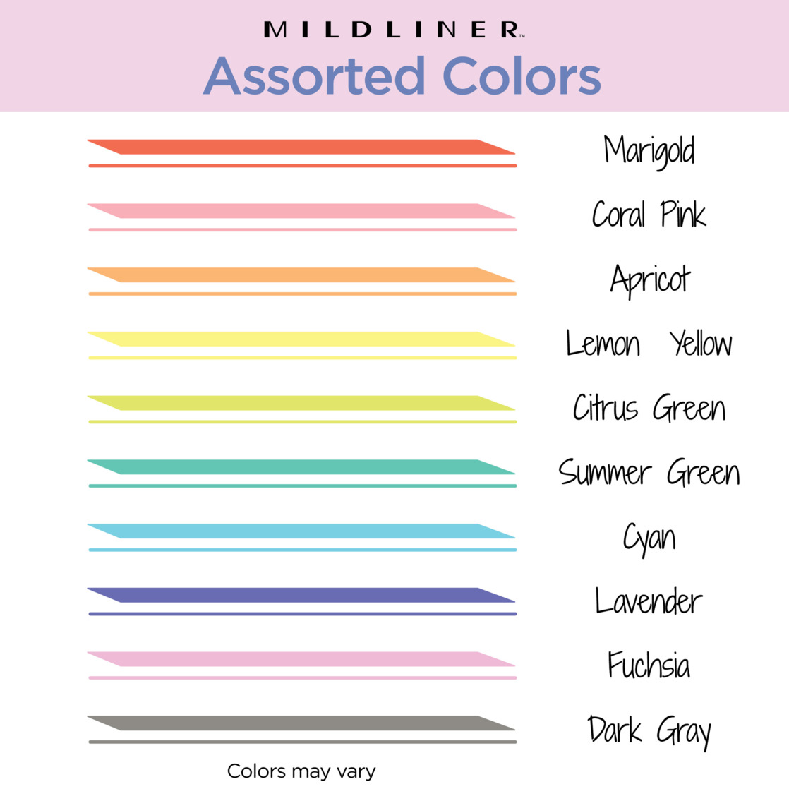 Zebra Pen Mildliner Double-Ended Highlighter Set - 10 Pack photo 4