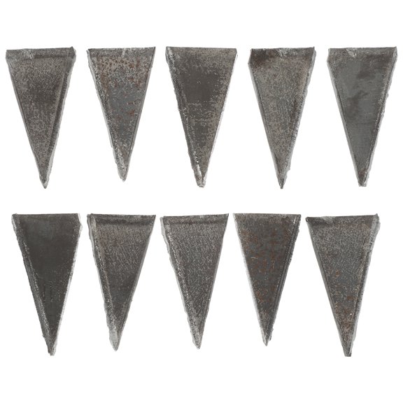 FRCOLOR 20pcs Axe Wedge Axe Fixing Wedge Carbon Steel Axe Wedge Axe Installation Supply
