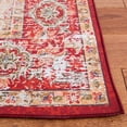thumbnail image 4 of SAFAVIEH Tucson Herleva Traditional Machine Washable Area Rug, 8' x 10', Rust/Gold, 4 of 9