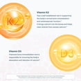 thumbnail image 5 of Youtheory K2 and D3 Daily Vitamin Supplement for Calcium Absorption, Bone Strength and Cardiovascular Support, 60 Vegetarian Capsules, 5 of 7