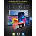 thumbnail image 4 of Altavoz Bluetooth Alarm Clock AFK con alarma dual y pantalla LED, 4 of 6