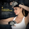 thumbnail image 4 of Workout Gloves Weight Lifting Gym Gloves With Wrist Wrap Support, 4 of 5
