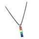 thumbnail image 1 of Chic Lesbian Gay LGBT Peace Rainbow Colgante Collar Cadena Regalo Color Acero, 1 of 9