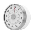 thumbnail image 2 of Visual Timer, 60 Minute Countdown Timer Red Time Color Wheel Magnetic Suction Design With Retractable Stand For Exam, 2 of 8
