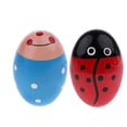 thumbnail image 1 of Xuanheng 2 Pieces Wood Hand Shaker Egg Intelligence Percussion Toy for Early Learning, 1 of 8