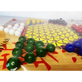 thumbnail image 2 of Juego De Mesa Damas Chinas Madera | 6 Jugadores ALABÍO A LA BAO damas chinas/ 60 canicas y 1 tablero/desarrollo, 2 of 3
