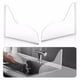 thumbnail image 1 of Yuarrent 2 protectores de salpicaduras de ducha autoadhesivos impermeables, 1 of 6