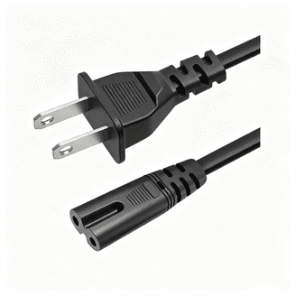 Kentek 2 FT Green 3 Prong Universal AC Power Cable Cord for PC