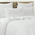 thumbnail image 3 of Homthreads Solid Textured Quilt Set, Full, 3 of 5