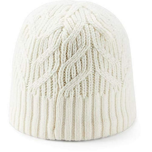 Under Armour Women's Around Town Beanie Ivory/Gray OS 1299899-113