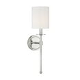 thumbnail image 2 of Trade Winds Lighting 1-Light Wall Sconce In Polished Nickel, 2 of 6