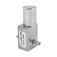 thumbnail image 1 of Motor con engranaje de CC, dirección de rotación de doble eje, Motor de reducción de velocidad de gusano de turbina cuadrada ajustable, DC24V 90RPM, 1 of 14