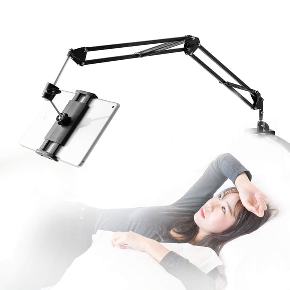 Soporte para tableta SAMHOUSING para cama que gira 360° para iPad y iPhone