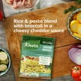 thumbnail image 4 of (6 pack) Knorr No Artificial Flavors Cheddar Broccoli Parboiled Instant Rice, 5.7 oz Regular Pouch, 4 of 12