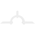 thumbnail image 2 of 72"W x 27"H x 2"D x 4"F, 9/12 Pitch, Ericson Architectural Grade PVC Gable Bracket, 2 of 8