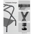 thumbnail image 3 of Juego de 2 portaequipajes SONGMICS, color gris pizarra, para habitación de huéspedes, 3 of 6