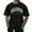 Black, variant on Shirts For Men Mens Hipster Hop Elong Round Hemline Crewneck T-Shirt,Dark Gray XL