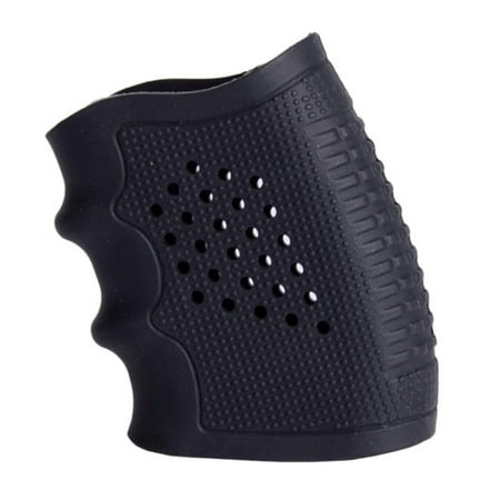 Gun Grip Tape Wrap Case Hunting Holster Weapon Accesories Tactical Anti-Slip Rubber Protect Cover Grip Glove Tactical Holster For Glock Black (Best Glock Grip Tape)