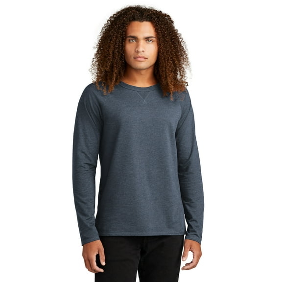 District Men's Featherweight French Terry Long Sleeve Crewneck