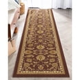 thumbnail image 3 of Well Woven Kings Court Tabriz Black Traditional Modern Oriental Black Brown 2'7" x 9'10" Runner Rug, 3 of 6