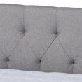 thumbnail image 4 of Baxton Studio Delora Full Size Light Grey Upholstered Daybed, 4 of 8