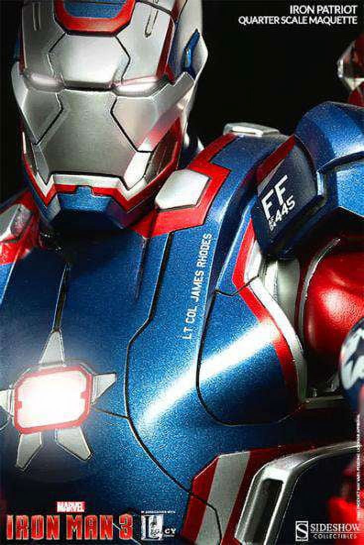 Marvel Iron Man 3 Iron Patriot Maquette