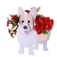 thumbnail image 2 of Perros de dibujos animados Maceta PVC Animal Maceta Planta suculenta Maceta Adorno de jardín (A) Likrtyny Libre de BPA, 2 of 9