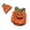 Orange, variant on Baby Toddler Girls Boys Pumpkin Unisex Sleeveless Romper with Hats Two Piece Set Halloween Outfit Party Dress up Clothes Size 3-18M