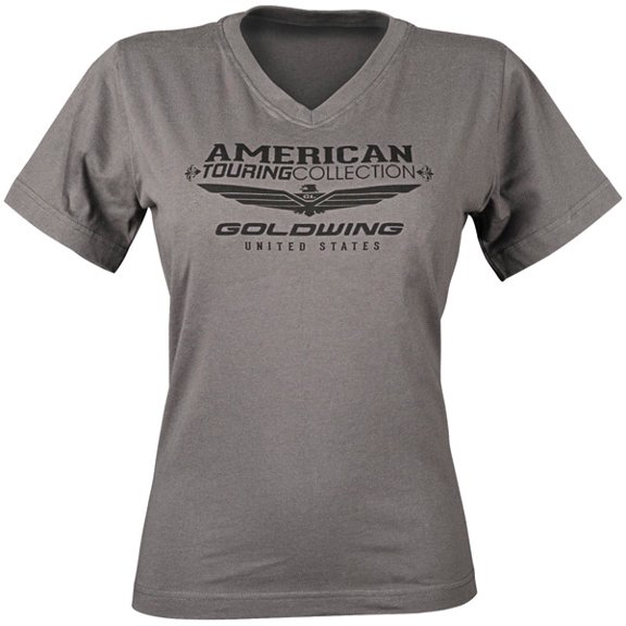 Gold Wing Touring Collection Women's Vee Neck T-shirt, S