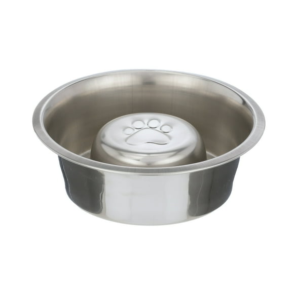 Slow Feed Bowl by Neater Pet Brands - Stainless Steel - Stop Dog Food Gulping, Bloat and Rapid Eating - Fits in Large Neater Feeders and Most Elevated Feeders