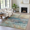 thumbnail image 6 of Dalyn Rugs Machine Washable Indoor/Outdoor Chantille ACN2100 Teal 2'6" x 3'10" Rug, 6 of 9