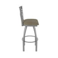 thumbnail image 2 of 820 Catalina Stainless Steel 30" Swivel Bar Stool with Graph Cork Seat, 2 of 4