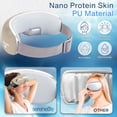 thumbnail image 6 of SereneLife Smart Eye Massager with Heat and Cooling, Compression, Vibration, Music, Wireless Heated Mask SLEYMSG82, 6 of 7