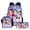 Pattern 6, variant on New cartoon anime 3D Korean-style Neon Demon Squad cool printed large-capacity backpack lunch bag three-piece set