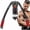 Red, variant on EAST MOUNT Twister Arm Trainer - Home Chest Workout Equipment Adjustable 22-440lbs Hydraulic Power Shoulder Muscle Training Fitness Equipment