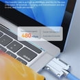 thumbnail image 4 of USB C Cable Charging Cable 1 m 6A Fast Charging Cable LED Indicator Light Type C Charge Cable Upgraded Tensile Strength Orange 1 meter, 4 of 4