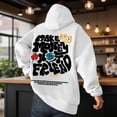 thumbnail image 1 of MHFRRA Sudadera con Capucha, Suave y Cómoda, para Uso Informal, Ligera, Deportiva y para Exteriores Blanco, 1 of 3