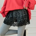 thumbnail image 2 of MesaSe Rallonges de Chemise Mini pour Femmes, Polyvalentes, Ajustables, Superposition, Faux Haut, Rallonge de Chemise à Balayage Inférieur avec Bande de Taille Élastique, Robe Mini, 2 of 6