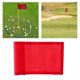 thumbnail image 4 of Banderas de golf de color sólido para putting green, banderas de nailon para jardín rojo, 4 of 9