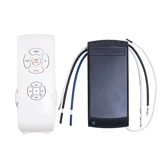 GJX Universal Ceiling Fan Light Remote Control Kit Timing and Speed Remote Control