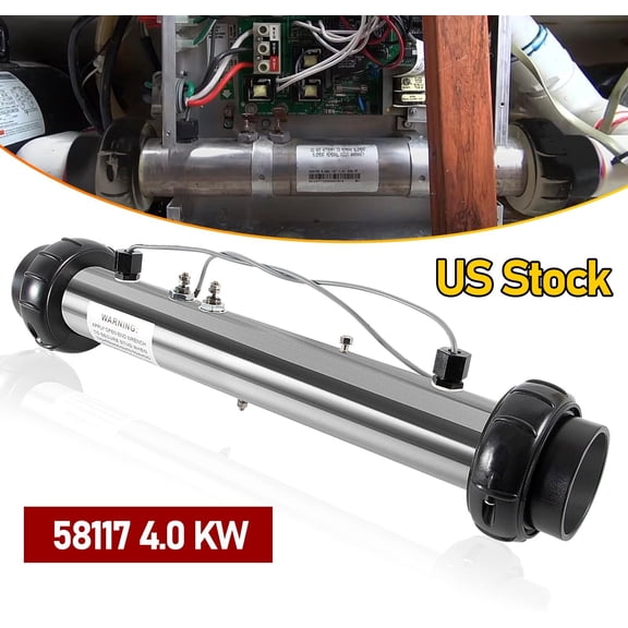 58117 Spa Heater Assembly Replacement for Balboa 26-58104-K M7 VS 4.0KW, 220V