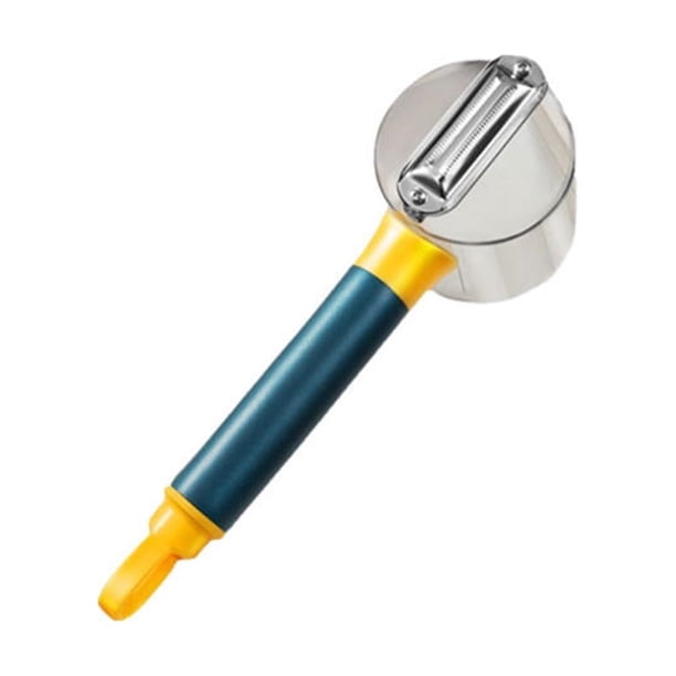 Billuyoard Pelador de tazas para recoger, rebanador, utensilios de cocina multifuncionales, antideslizantes con mango, peladores, accesorios para Cocina y Comedor